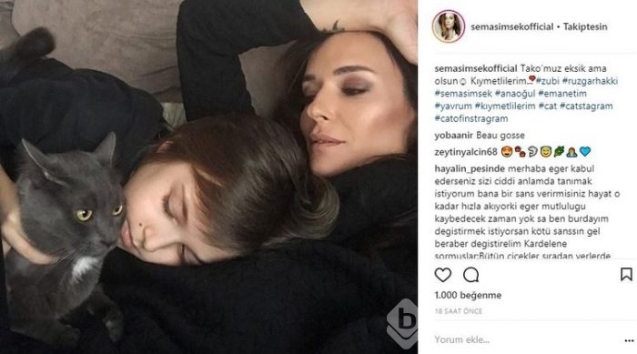 Ünlülerin Instagram paylaşımları (01.03.2018)
