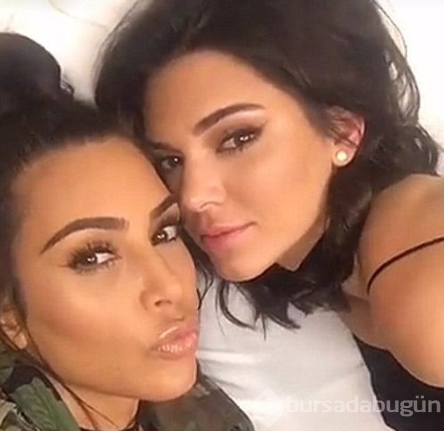 Kim Kardashian ile Kendall Jenner'ın arası açıldı