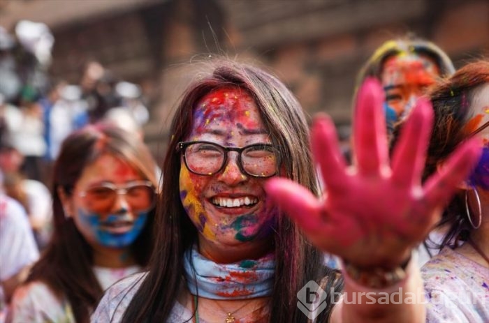 Nepal'de Holi festivali!
