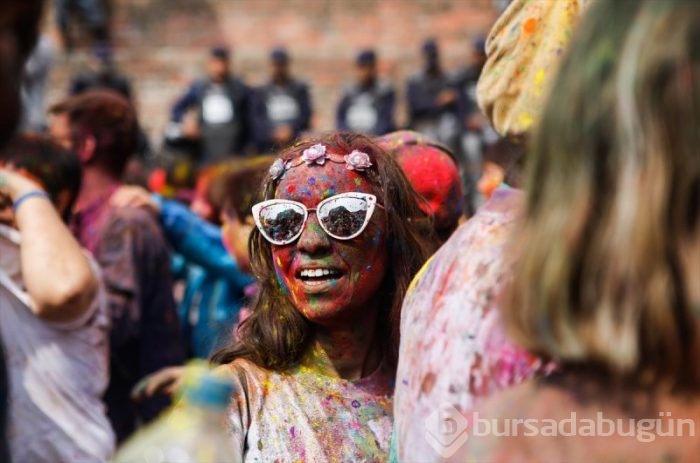 Nepal'de Holi festivali!
