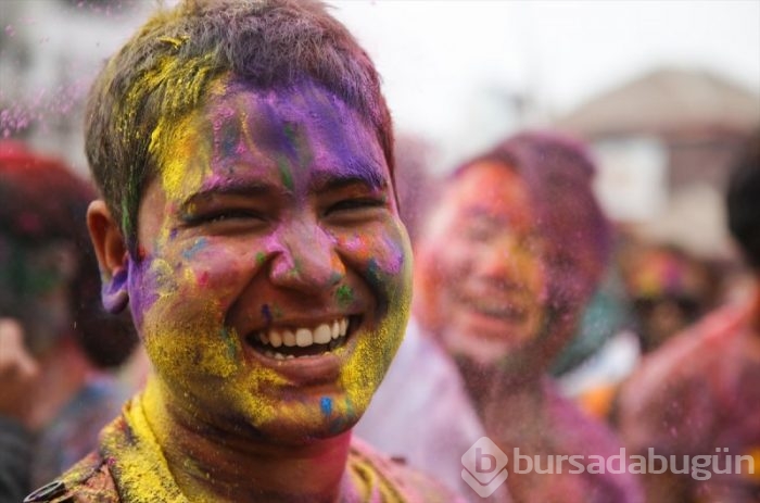 Nepal'de Holi festivali!
