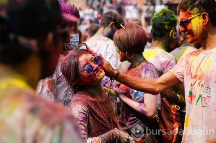 Nepal'de Holi festivali!
