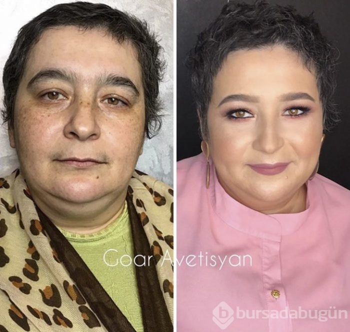 Makyajın gücüne inanamayacaksınız! Tanıyanlar bile...
