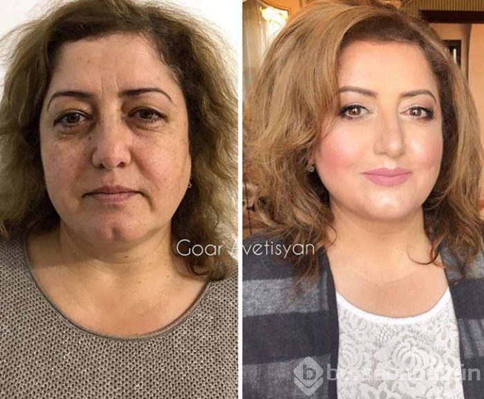 Makyajın gücüne inanamayacaksınız! Tanıyanlar bile...
