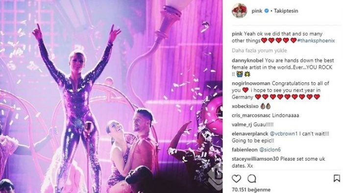 Ünlü isimlerin Instagram paylaşımları (02.03.2018)

