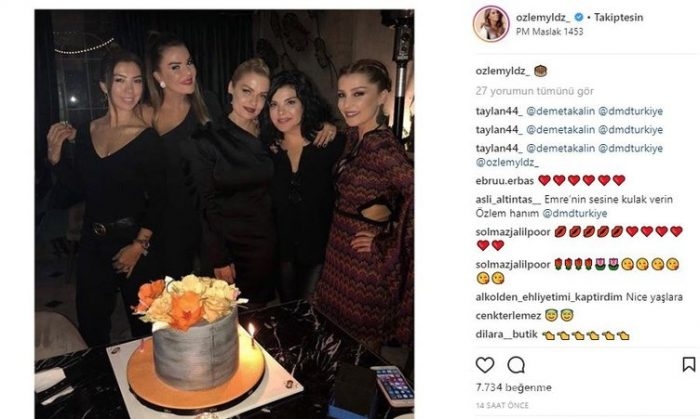 Ünlü isimlerin Instagram paylaşımları (02.03.2018)

