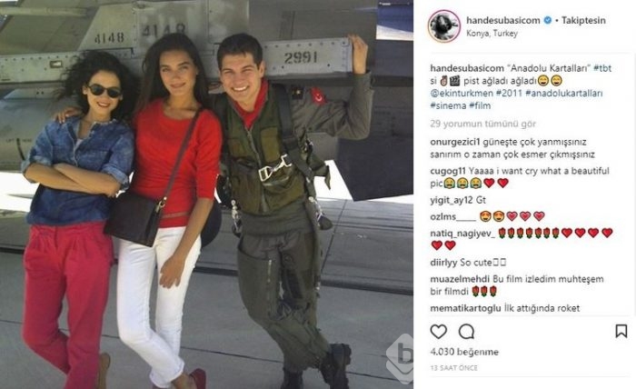 Ünlü isimlerin Instagram paylaşımları (02.03.2018)
