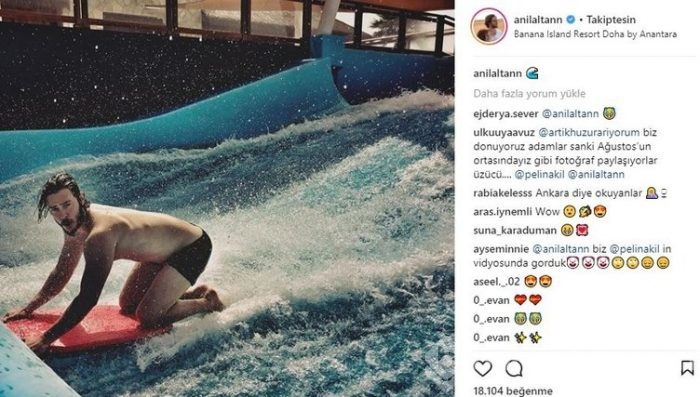 Ünlü isimlerin Instagram paylaşımları (02.03.2018)
