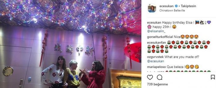 Ünlü isimlerin Instagram paylaşımları (02.03.2018)
