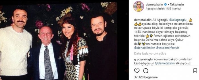 Ünlü isimlerin Instagram paylaşımları (02.03.2018)
