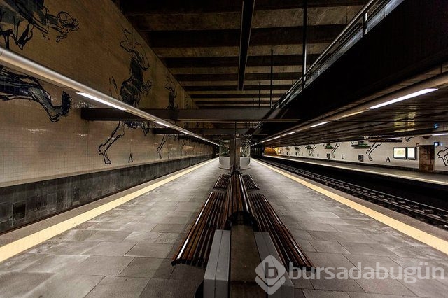 Birbirinden ilginç metro istasyonları!