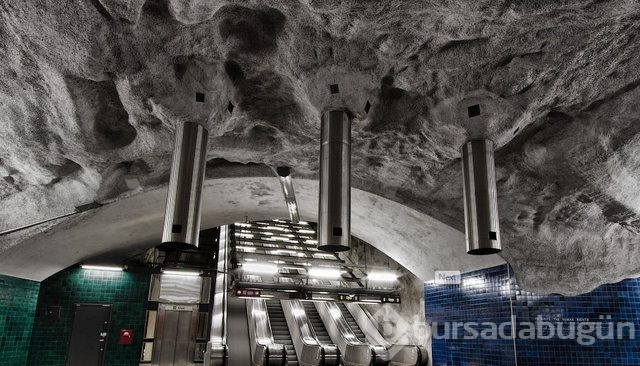 Birbirinden ilginç metro istasyonları!