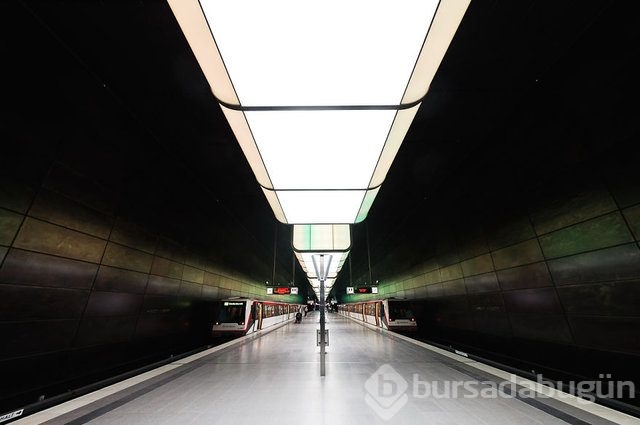 Birbirinden ilginç metro istasyonları!