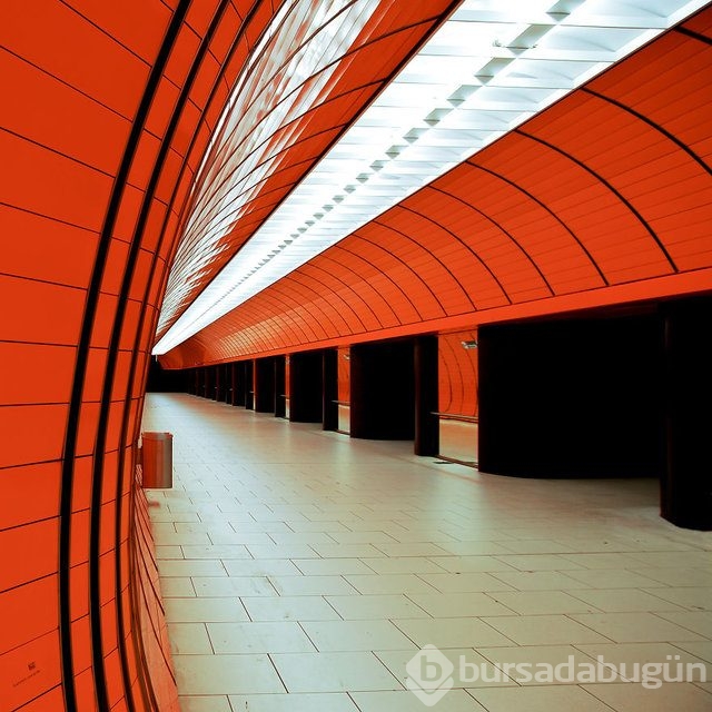 Birbirinden ilginç metro istasyonları!