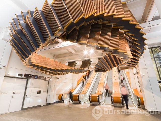 Birbirinden ilginç metro istasyonları!