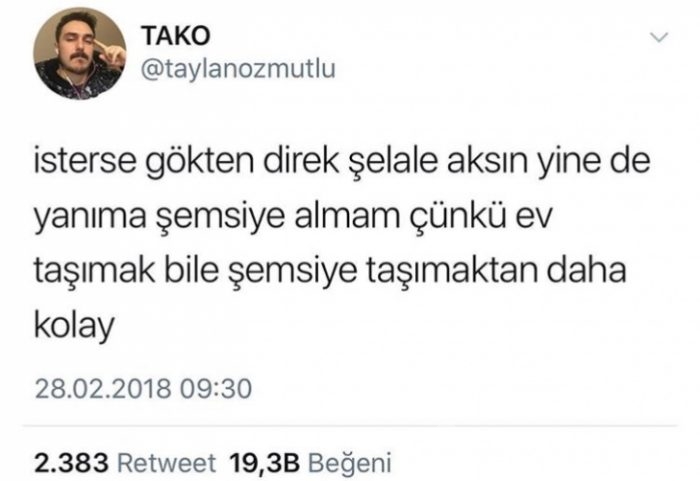Haftanın En Komik Tweet'leri!