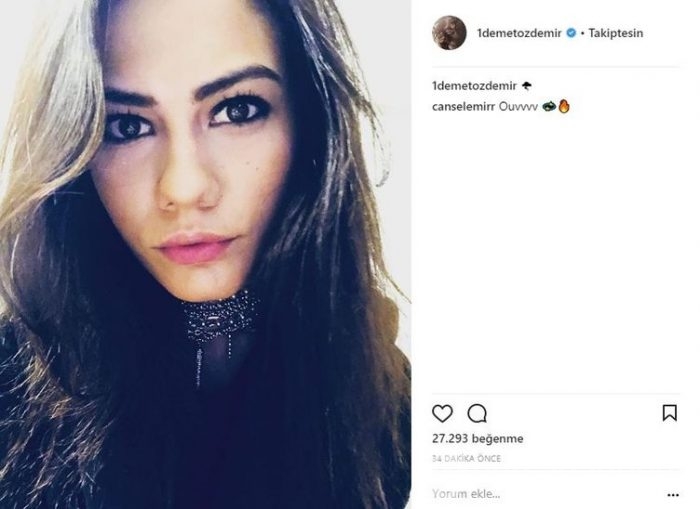 Ünlü isimlerin Instagram paylaşımları (03.03.2018)
