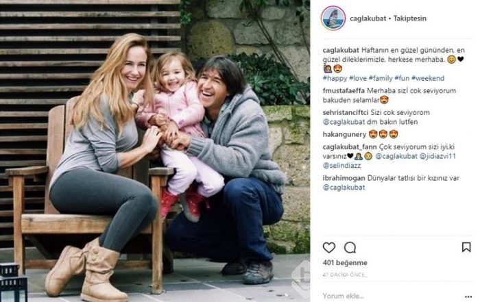 Ünlü isimlerin Instagram paylaşımları (03.03.2018)
