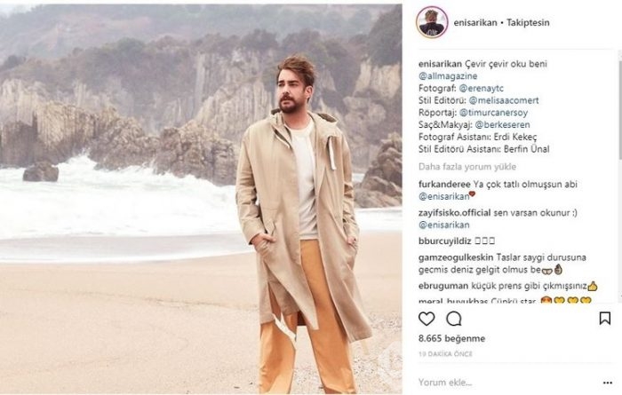 Ünlü isimlerin Instagram paylaşımları (03.03.2018)
