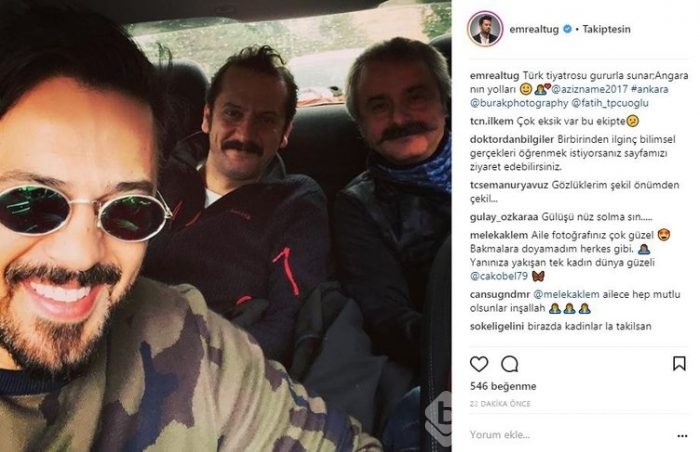 Ünlü isimlerin Instagram paylaşımları (03.03.2018)
