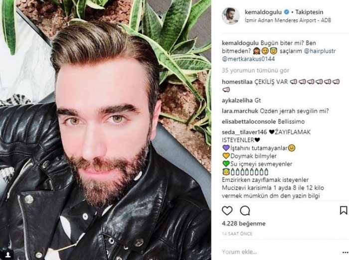 Ünlü isimlerin Instagram paylaşımları (03.03.2018)
