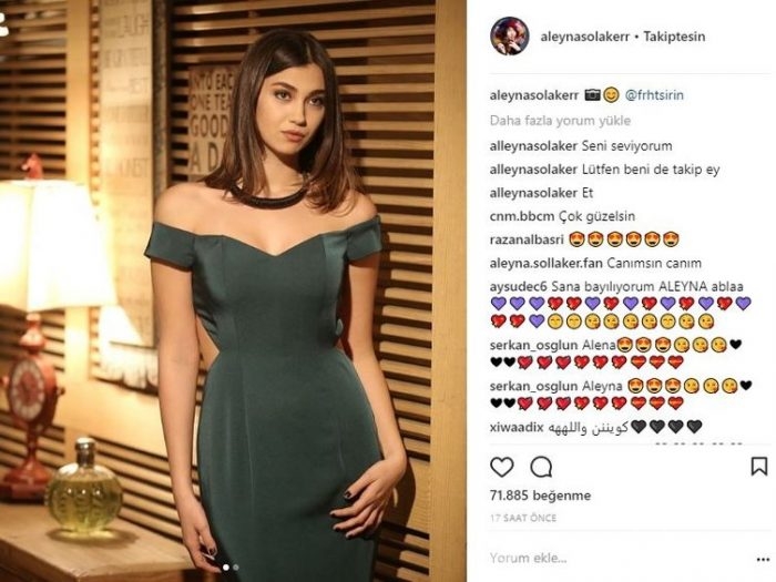 Ünlü isimlerin Instagram paylaşımları (03.03.2018)
