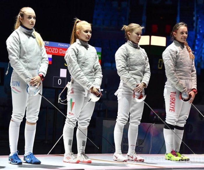 Deniz Selin Ünlüdağ eskrimde Avrupa şampiyonu oldu