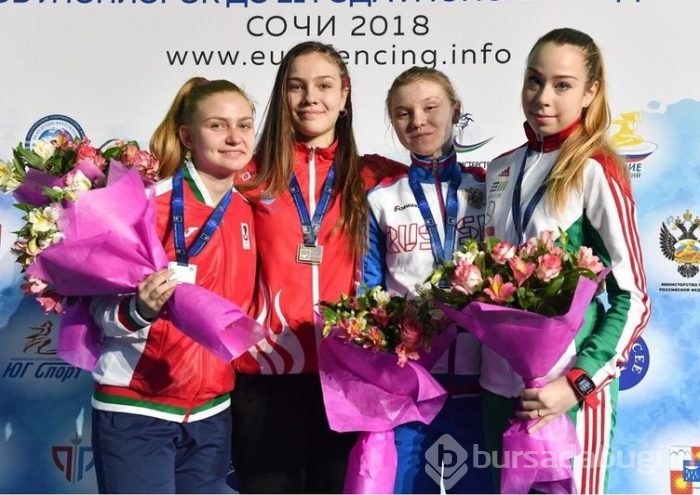 Deniz Selin Ünlüdağ eskrimde Avrupa şampiyonu oldu