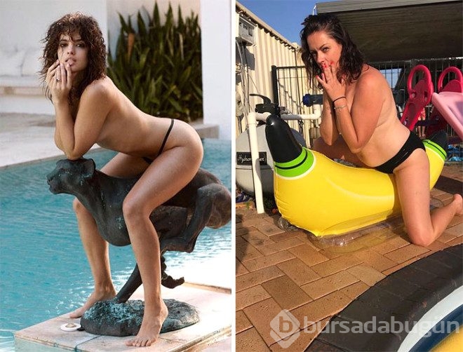 Ünlüleri taklit eden ınstagram fenomeni güldürüyor