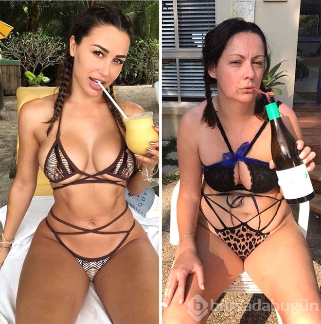 Ünlüleri taklit eden ınstagram fenomeni güldürüyor