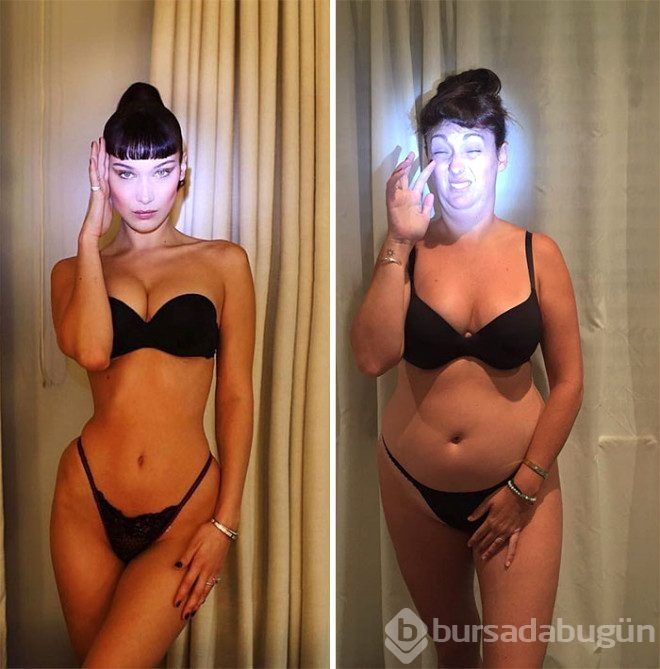 Ünlüleri taklit eden ınstagram fenomeni güldürüyor