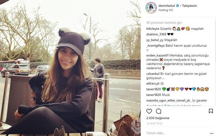 Ünlülerin Instagram paylaşımları (05.03.2018)
