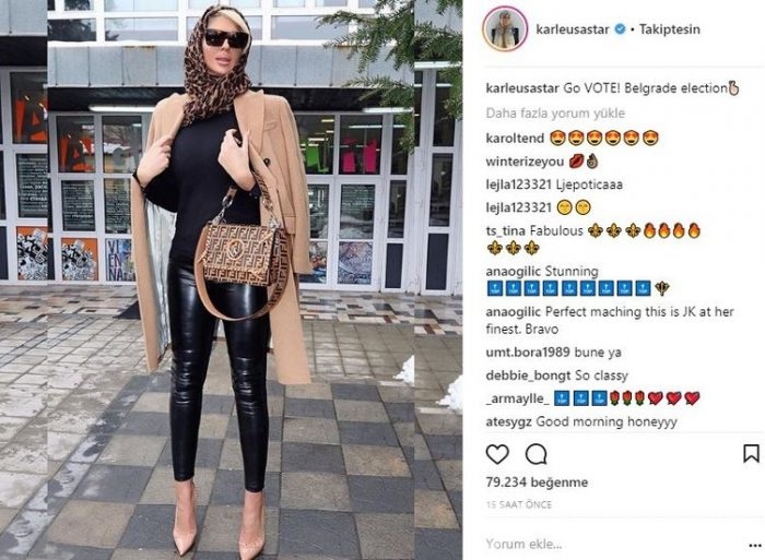 Ünlülerin Instagram paylaşımları (05.03.2018)
