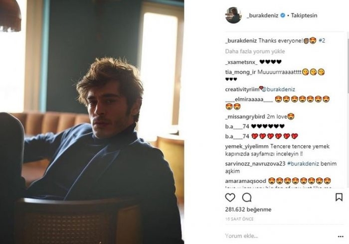 Ünlülerin Instagram paylaşımları (05.03.2018)

