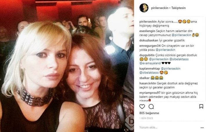 Ünlülerin Instagram paylaşımları (05.03.2018)
