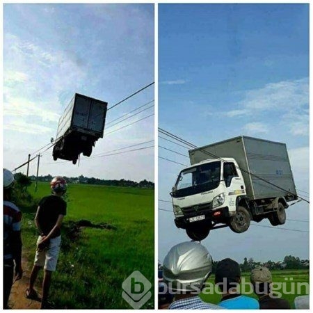 Hayrete düşüren kazalar