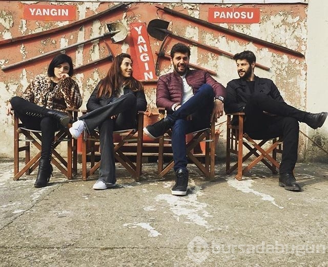 Ozan Güven Fi setinden paylaştı (Ünlülerin set halleri)
