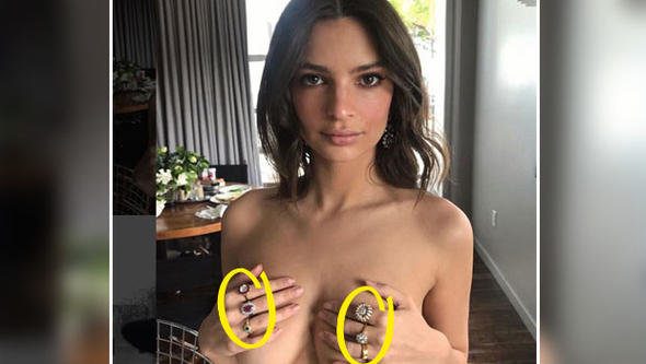 Emily Ratajkowski düğün takılarını takipçileriyle paylaştı

