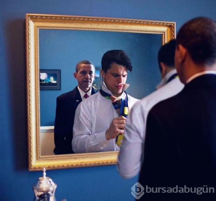 Fotoşopla ünlülerin arasına böyle girdi!

