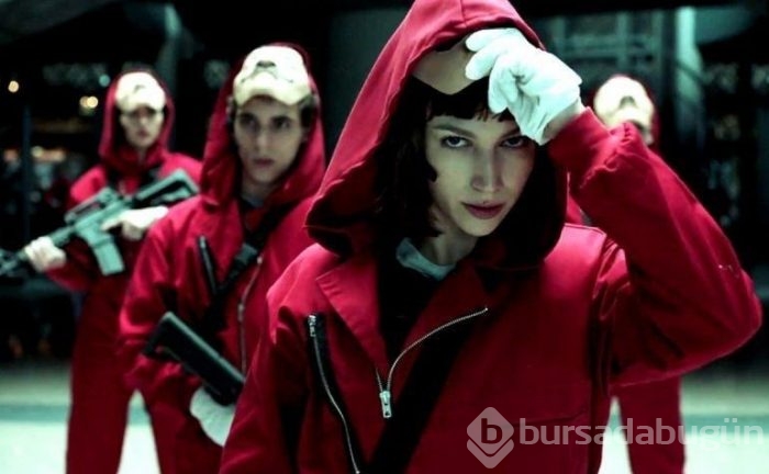 La Casa De Papel'in Tokyo'su &Uacute;rsula Corber&oacute;'nun doğal halleri
