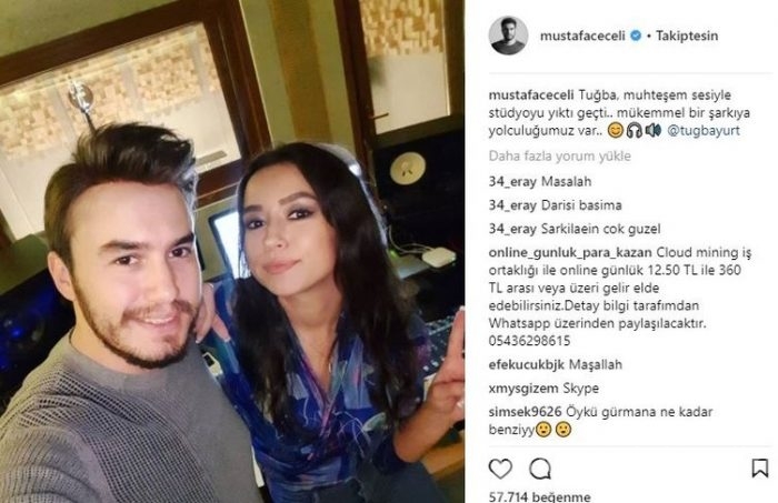 Ünlü isimlerin Instagram paylaşımları (06.03.2018)
