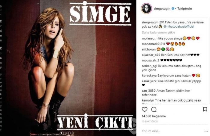 Ünlü isimlerin Instagram paylaşımları (06.03.2018)
