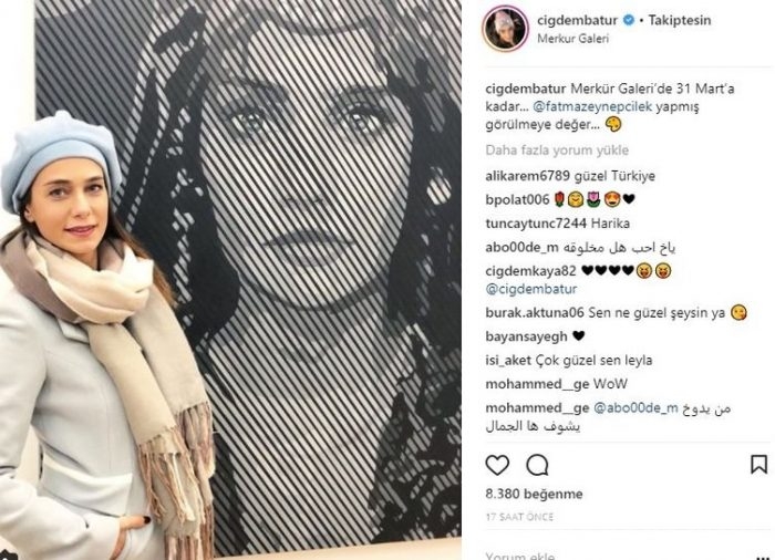 Ünlü isimlerin Instagram paylaşımları (06.03.2018)

