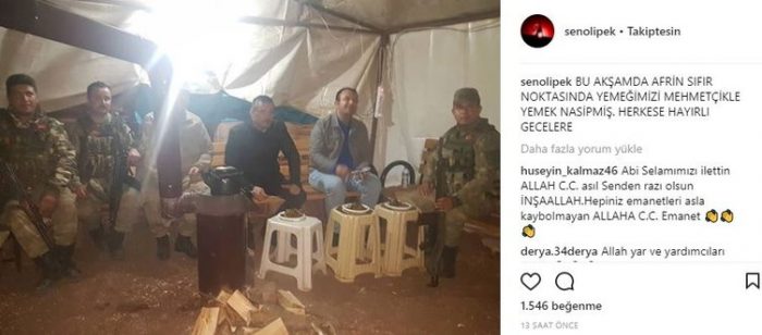 Ünlü isimlerin Instagram paylaşımları (06.03.2018)
