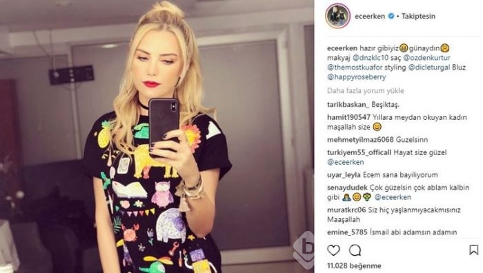 Ünlü isimlerin Instagram paylaşımları (06.03.2018)
