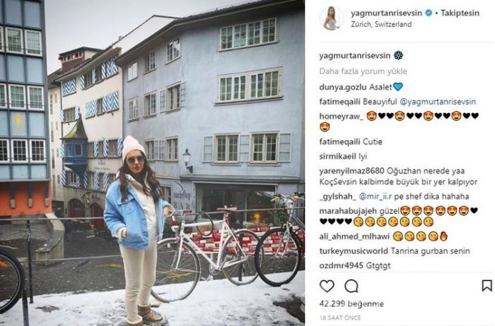 Ünlü isimlerin Instagram paylaşımları (06.03.2018)
