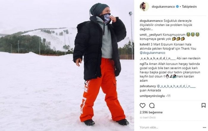 Ünlü isimlerin Instagram paylaşımları (06.03.2018)
