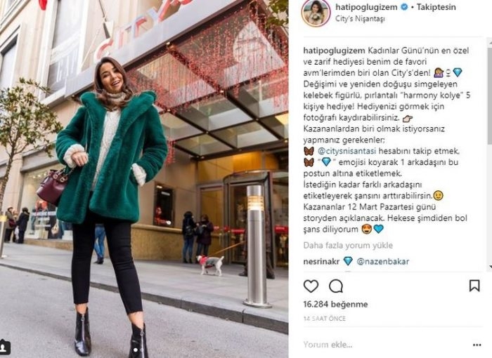 Ünlü isimlerin Instagram paylaşımları (06.03.2018)

