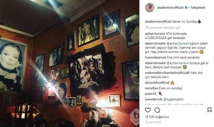 Ünlü isimlerin Instagram paylaşımları (06.03.2018)
