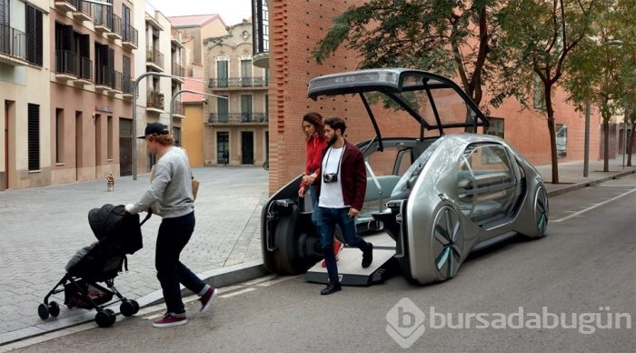 Renault "robot taksi"si EZ-GO'yu tanıttı